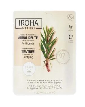 Maschera In Tessuto Purificante Tea Tree Iroha Burton