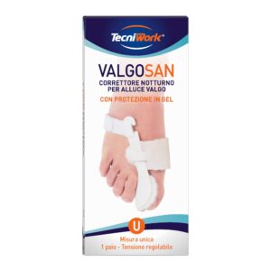 Correttore notturno in gel per alluce valgo destro e sinistro Tecniwork