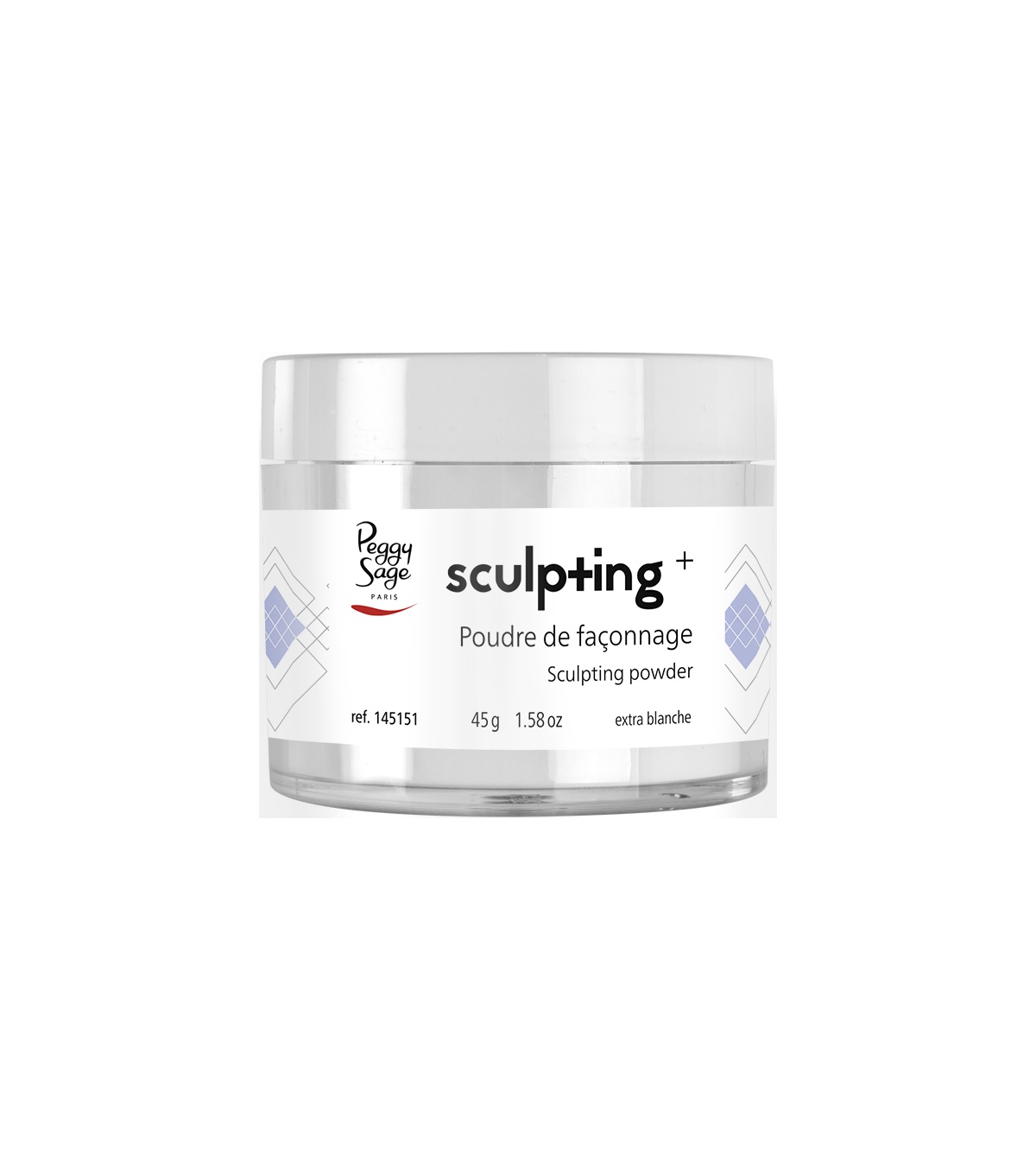 Polvere Acrilico Modellante Sculpting + 45gr - Peggy Sage/Extra Bianco