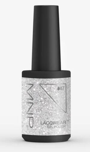 Smalto Semipermanente Lacqwear 10ml Mesauda/ 47 Glitter argento