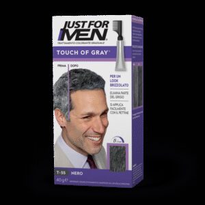 Colore Per Uomo Touch Of Gray Just For Men 40 Ml/Ne Nero