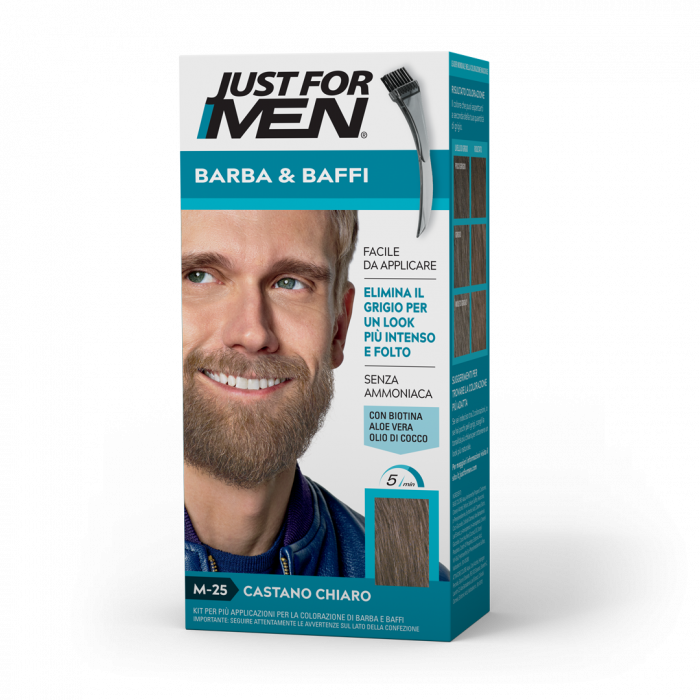 Colore Per Barba E Baffi Just For Men/Castano Chiaro