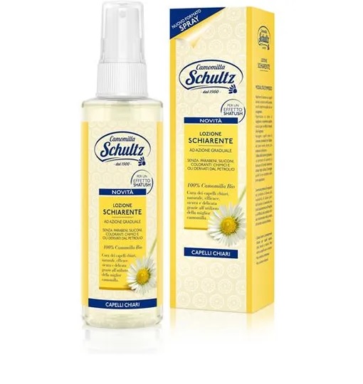 Lozione spray schiarente camomilla effetto sfumatura da sole Schultz 150ml