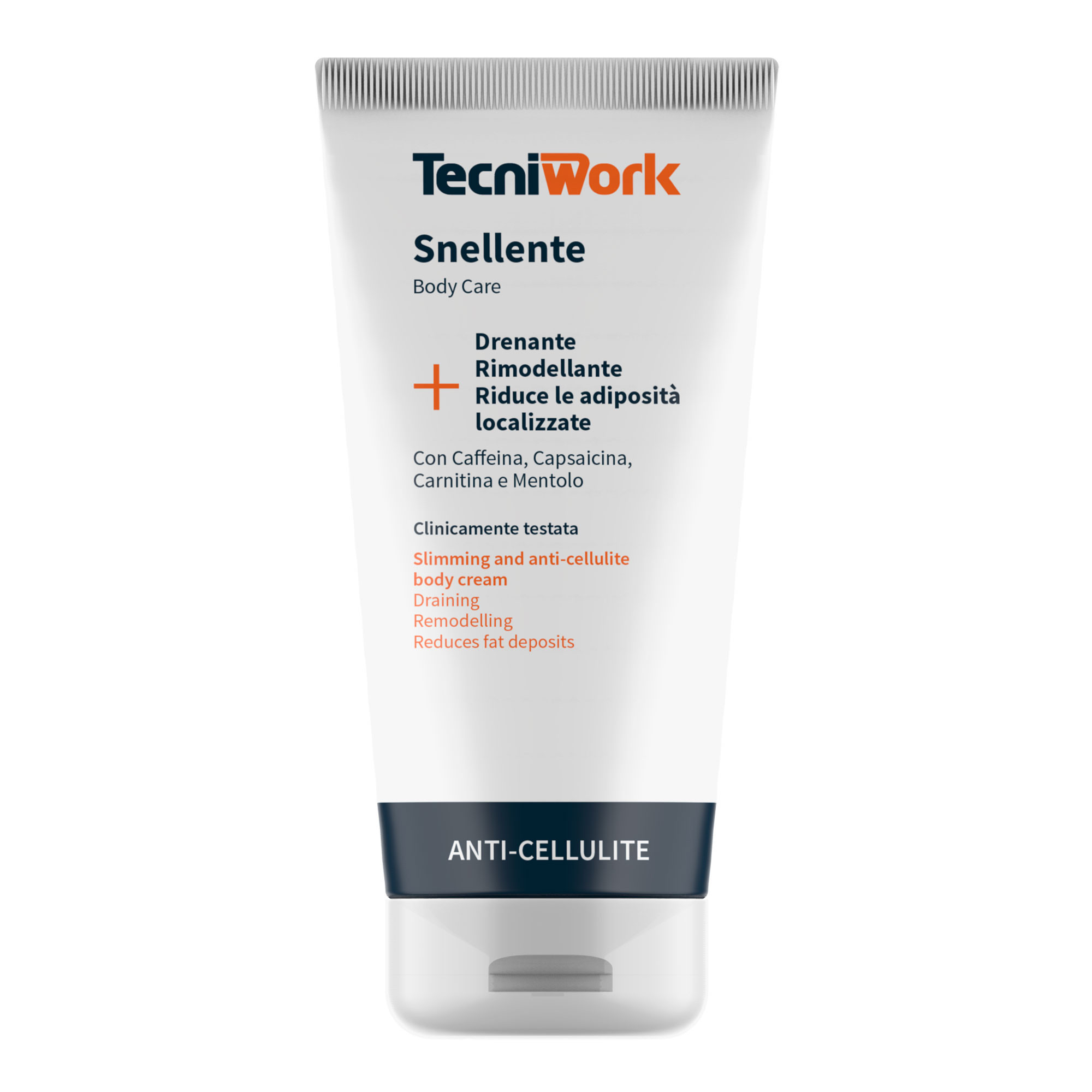 Crema corpo snellente anticellulite effetto caldo-freddo 200ml Tecniwork