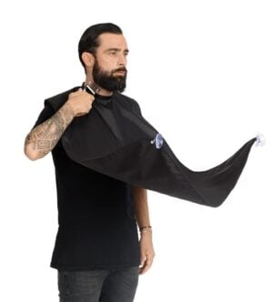 Mantella Da Barba Nero Con Ventosa - Labor
