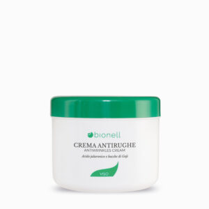 Crema Viso Antirughe Acido jaluronico e Bacche di Goji 500ml - Bionell