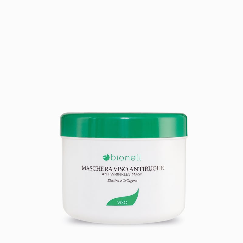 Maschera Viso Antirughe Elastina e Collagene 500ml - Bionell