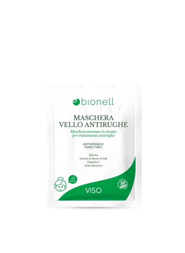 Maschera monouso Vello Antirughe - Bionell