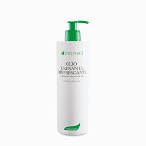 Olio massaggio drenante e rinfrescante Eucalipto e rosmarino 500ml - Bionell