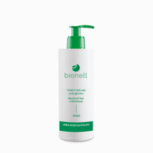 Tonico peeling con acido glicolico bacche di goji e vite rossa 300ml Bionell