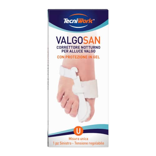 Valgosan Correttore Notturno Per Alluce Valgo Sinistro 1pz- Tecniwork