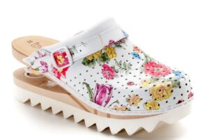 Zoccolo Chiuso Appoggio Suola Imbott. Fiorito Dentini - Baldo/N.39