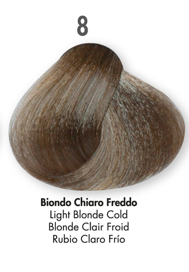 Everygreen Color Plex 100ml - Dikson/8 Biondo chiaro freddo - immagine 2