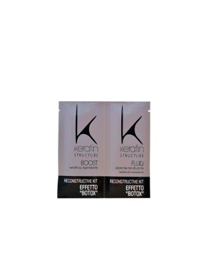 Kit Ristrutturante Alla Keratina Boost + Fluid 12+12ml - Edelstein