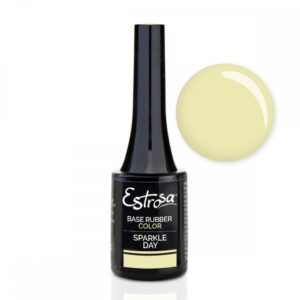 Smalto Semipermanente Base Rubber Care 14ml - Estrosa/8609 Sparkle Day