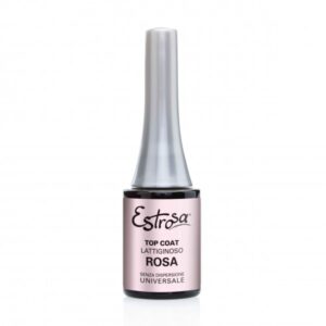 Top Coat Lattiginoso Rosa Senza Dispersione 14ml - Estrosa