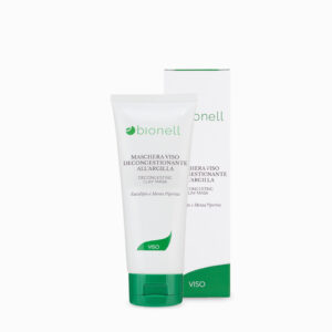 Maschera viso decongestionante all'argilla con eucalipto e menta 100ml Bionell