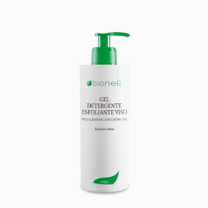 Gel detergente esfoliante viso con bardana e avena 300ml Bionell