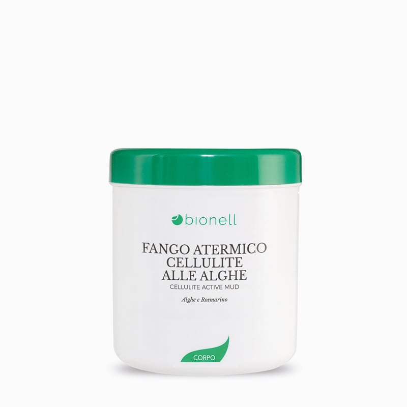 Fango atermico cellulite alle alghe con alghe e rosmarino 1000ml Bionell