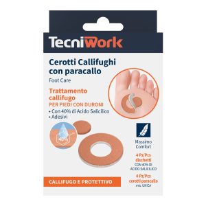 Cerotti callifughi con paracallo per duroni 4pz+4pz - Tecniwork