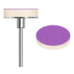 Dischi abrasivi Podo Disco Pro 25 mm base soft 5 mm grana grossa 50pz Tecniwork