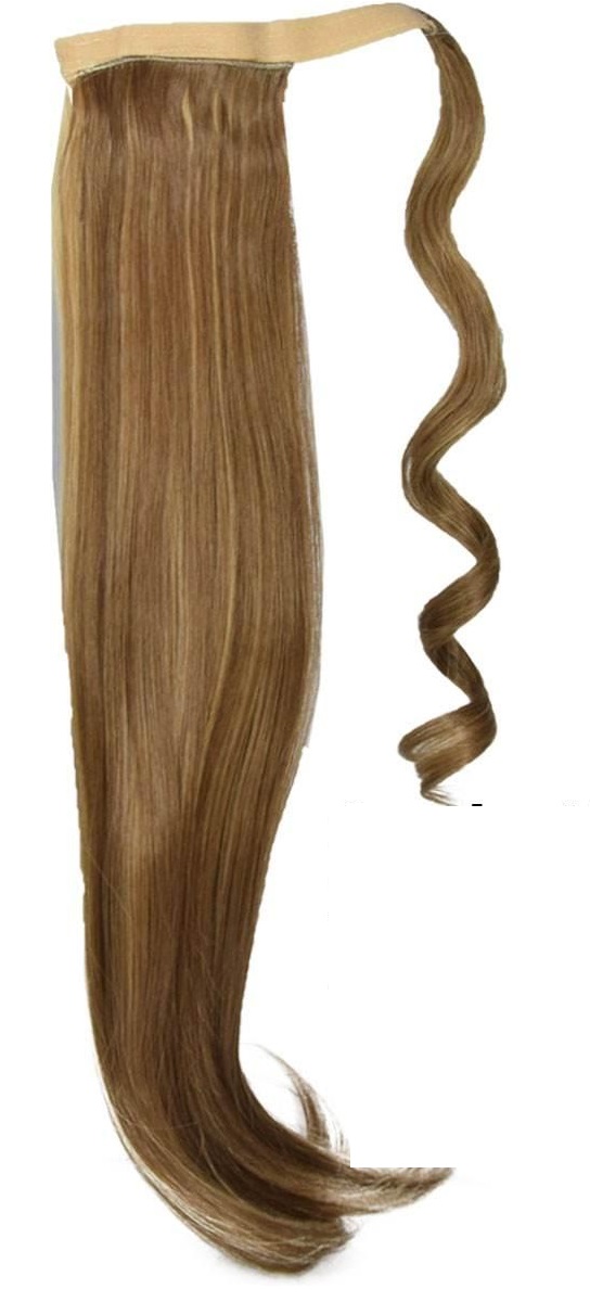 Coda Liscia Emilia Con Pettinino E Chiusura A Strappo 70cm - Hc Milano/18+26b