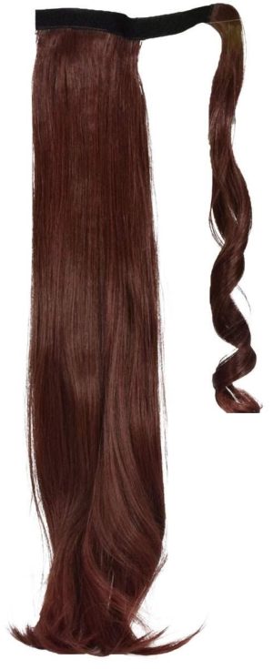 Coda Liscia Emilia Con Pettinino E Chiusura A Strappo 70cm - Hc Milano/35tp