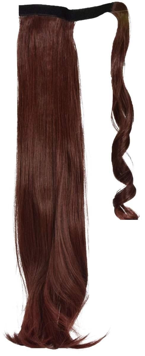 Coda Liscia Emilia Con Pettinino E Chiusura A Strappo 70cm - Hc Milano/35tp
