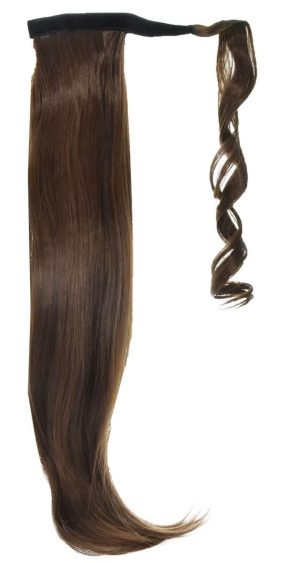 Coda Liscia Emilia Con Pettinino E Chiusura A Strappo 70cm - Hc Milano/6+18