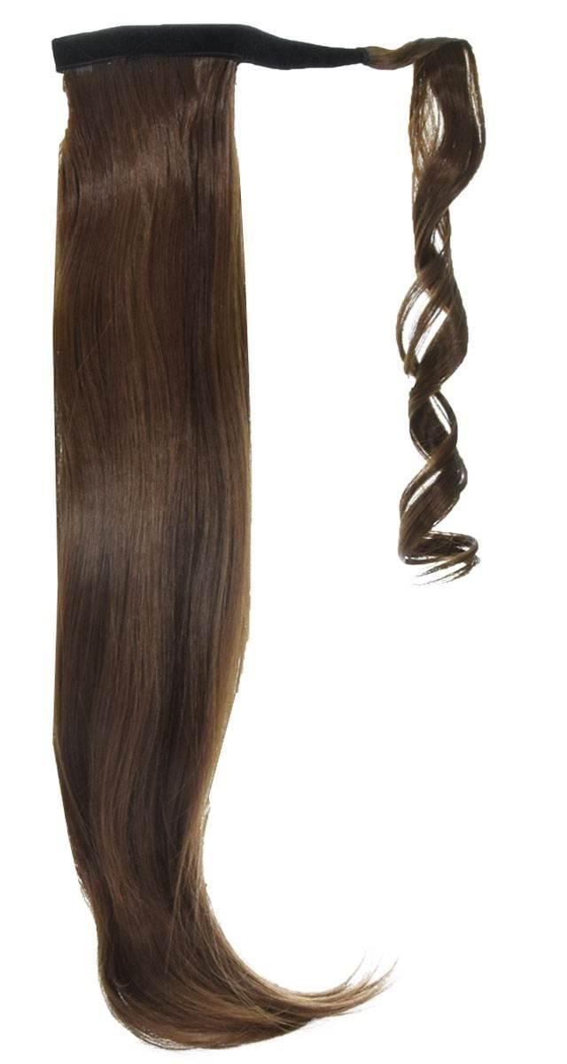 Coda Liscia Emilia Con Pettinino E Chiusura A Strappo 70cm - Hc Milano/6+18