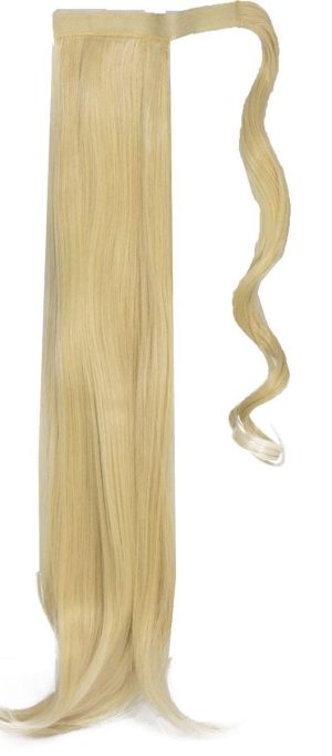 Coda Liscia Emilia Con Pettinino E Chiusura A Strappo 70cm - Hc Milano/Blond