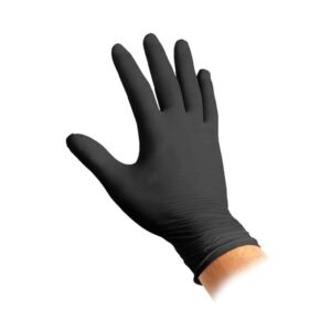 Guanti Lattice Nero Senza Polvere Diablo 100pz Axima/S
