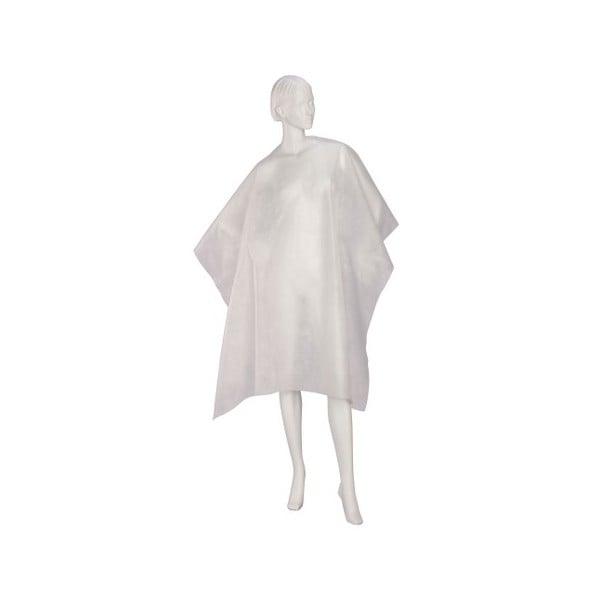 Mantella Taglio Tnt Lux Bianca Con Strappo  - Cpm