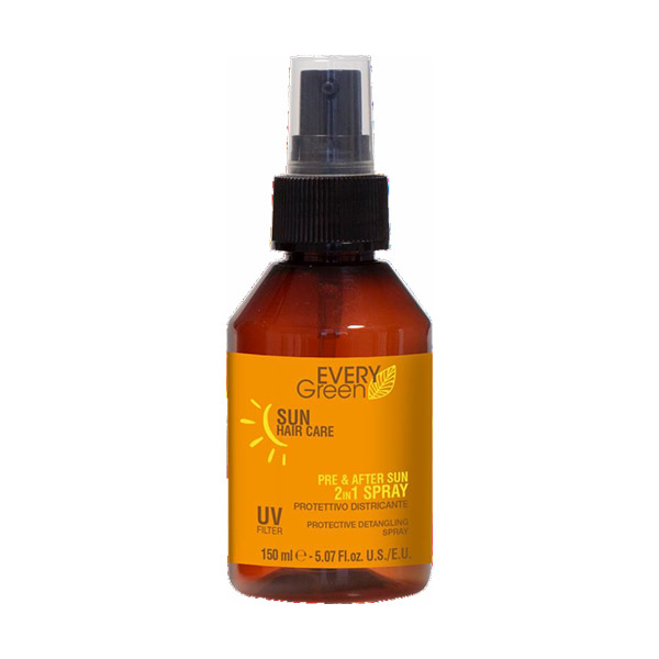 Spray Solare Prima E Dopo Sole Rigenerante Everygreen 150ml - Dikson