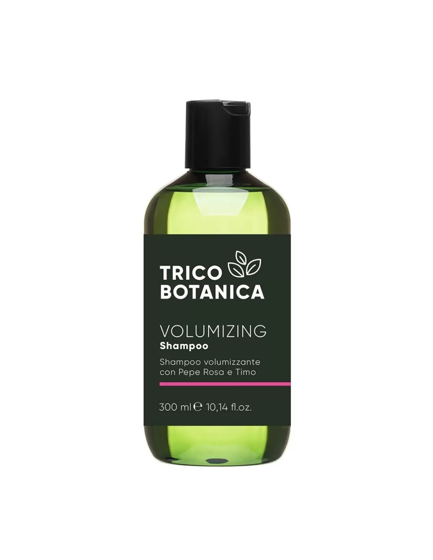 Shampoo volumizzante con pepe rosa e timo Trico Botanica 300 ml
