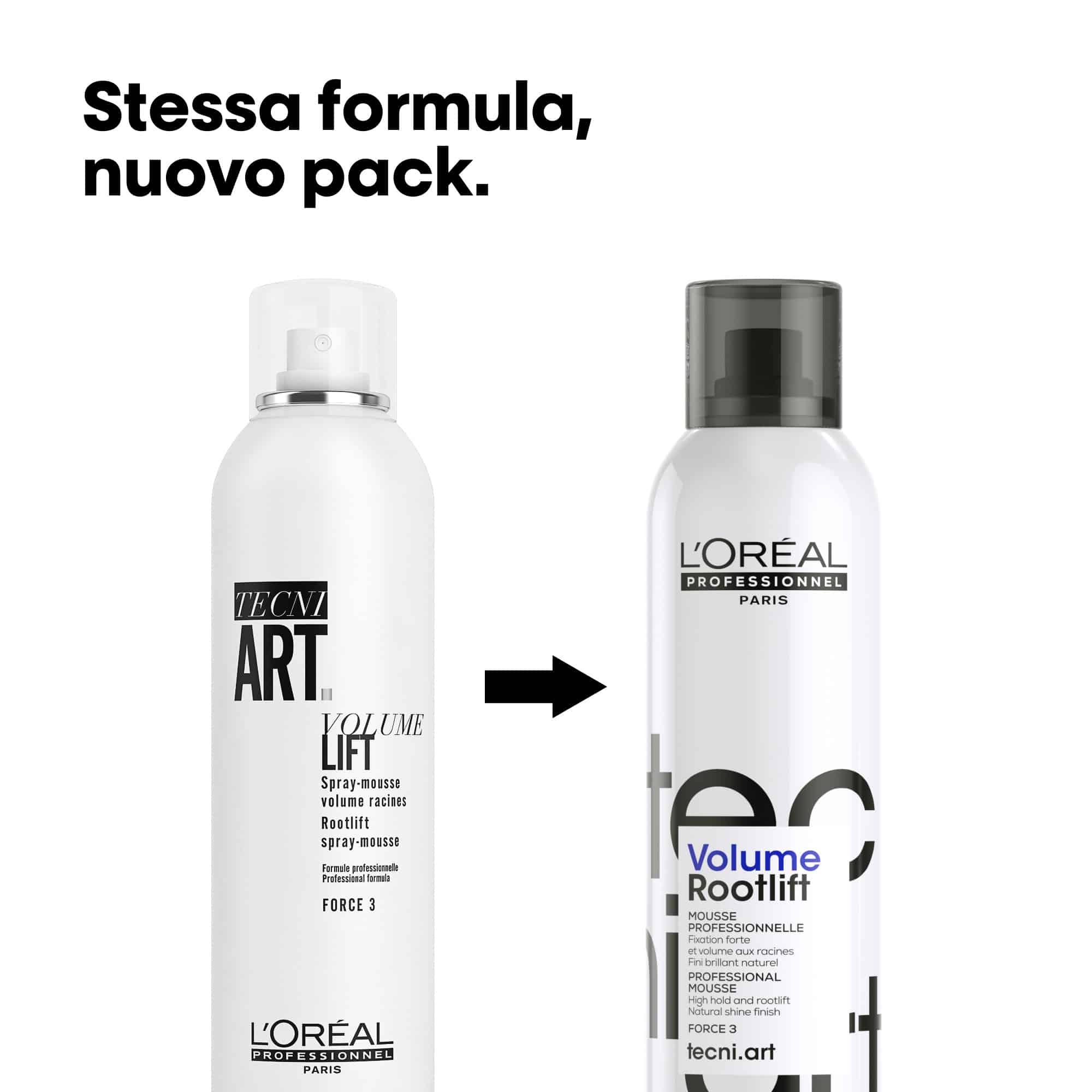 Spray mousse volume Rootlift Tecni Art. 250ml - L'Oreal - immagine 3