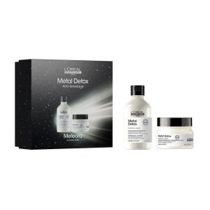 Kit metal detox Meteora Shampoo 300ml + Maschera 250ml - L'Oreal