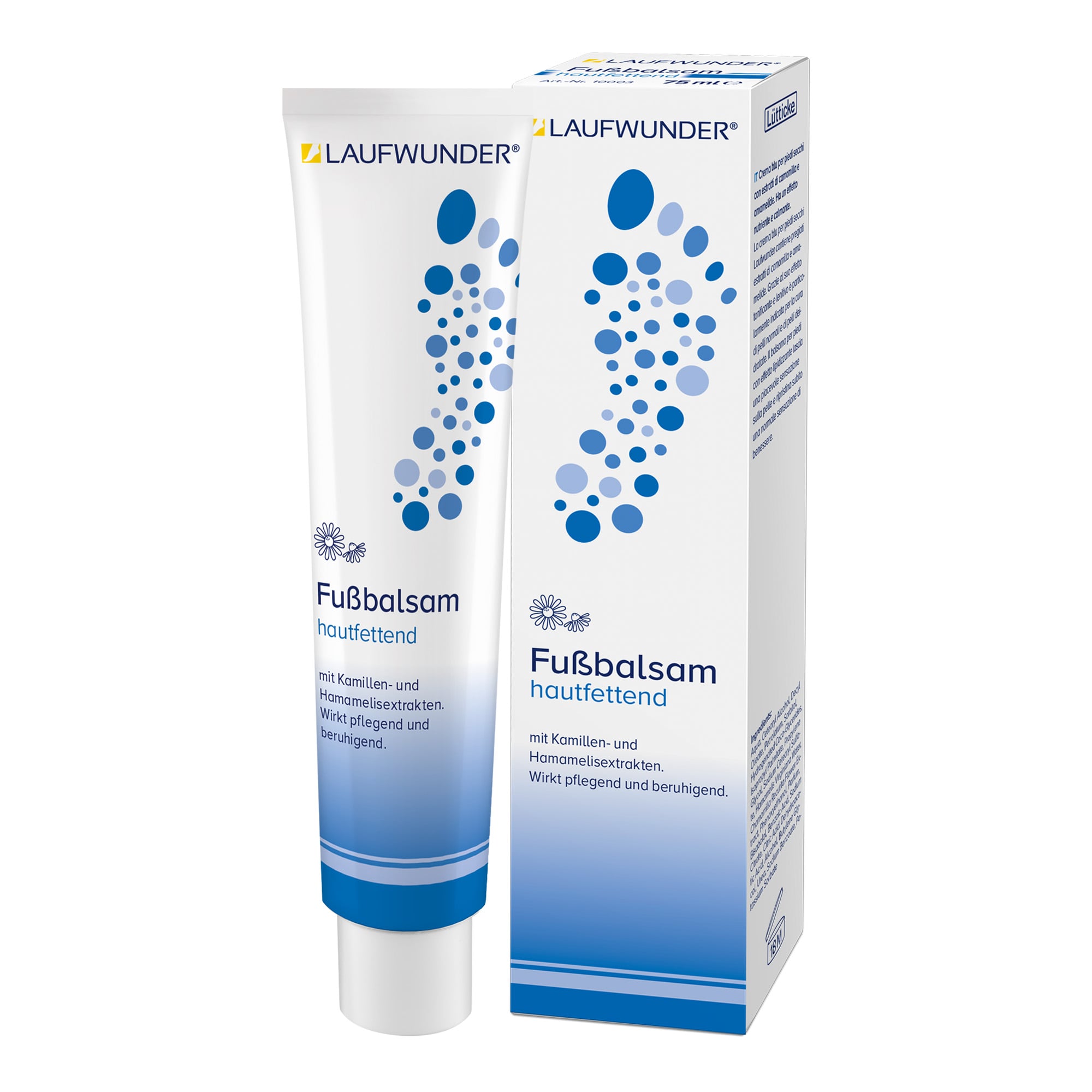 Crema Blu Per Piedi Secchi 75ml - Tecniwork