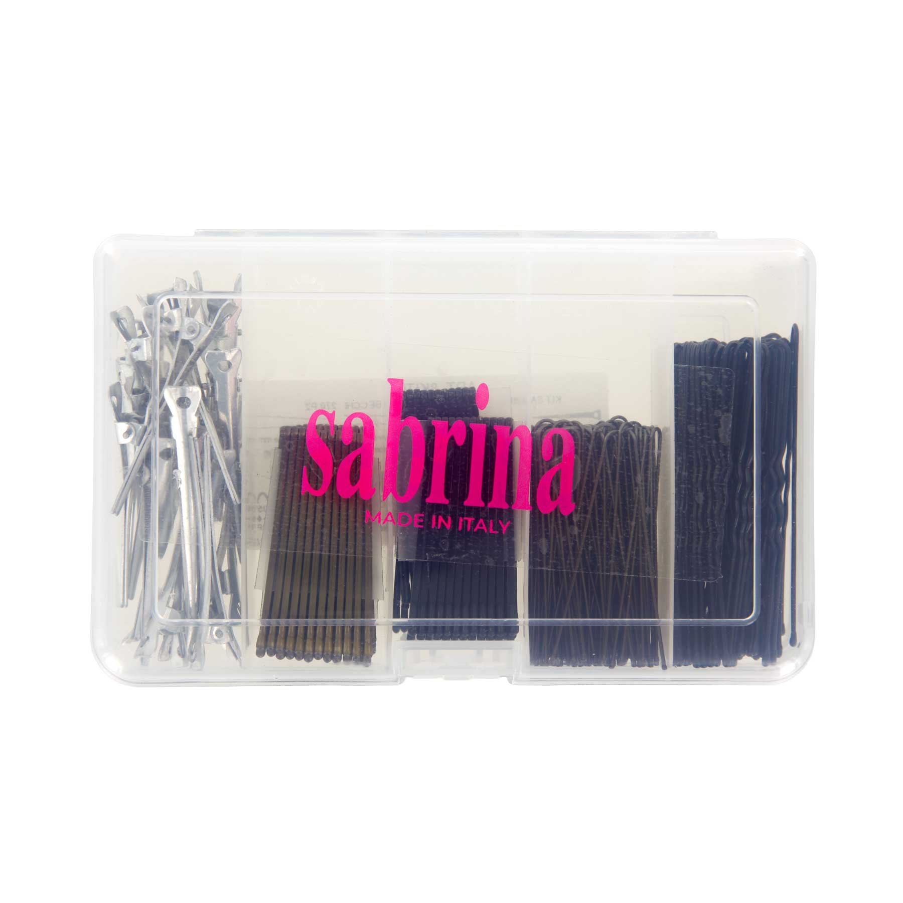 Kit becchi fermagli e forcine lisce Sabrina 270pz