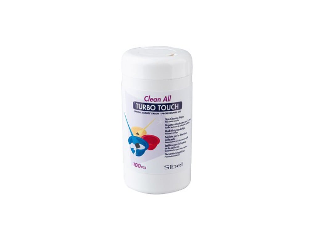 Smacchiatore Clean All Turbo Touch Salviette Smacchianti Box 100 Pz - Sibel