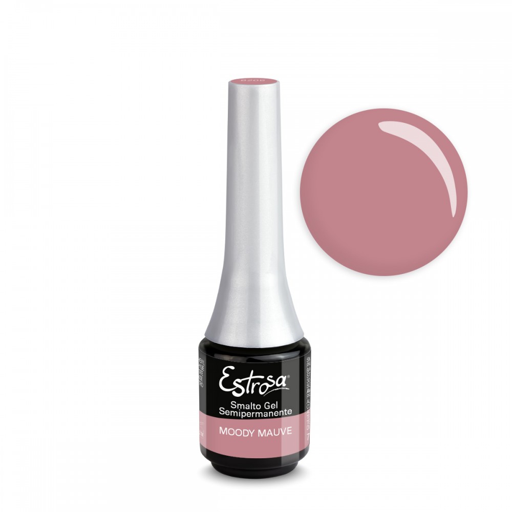Smalto Semipermanente Gel Mini 7 Ml Estrosa/8205 Moody Mauve