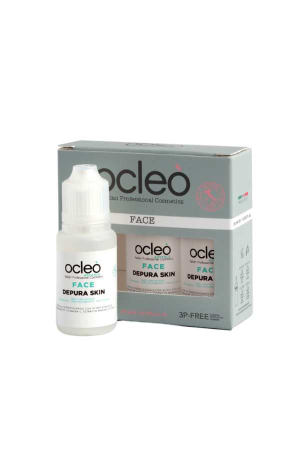 Siero viso Astringente- Sebo Equilibrante – Opacizzante 3pz da 10ml - Ocleo