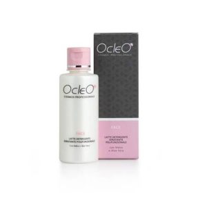 Latte Detergente Idratante Polifunzionale malva e aloe vera 100ml - Ocleo