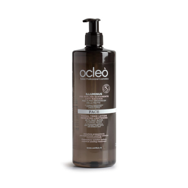 Pre Peeling Schiarente Anti Macchia agli Alpha Idrossiacidi 500 ml - Ocleo