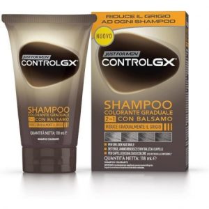 Shampoo Colorante Graduale Con Balsamo Controlgx 2in1 Just For Man 118 Ml - Mart