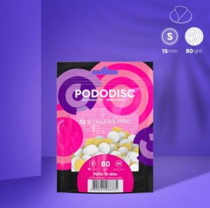 Lime di ricambio per disco pedicure grana 80 mis S 50pz - Staleks pro