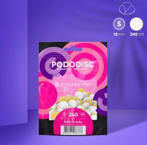 Lime di ricambio per disco pedicure grana 240 mis S 50pz - Staleks pro