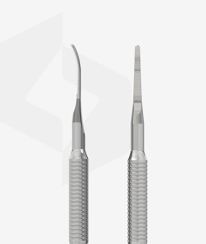 Ferretto Spatola Piedi Punta Dritta e Punta piegata Expert 60 3 - Staleks pro - immagine 2