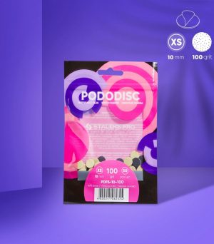 Lime ricambio base morbida per Pododisc XS 10mm  50pz grana 100 - Staleks pro