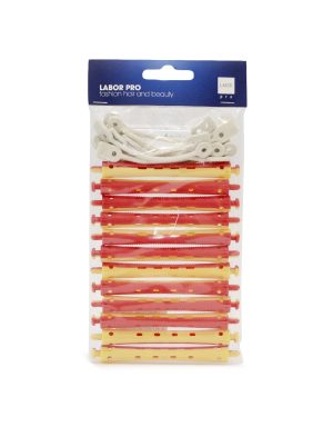 Bigodino Permanente 04 Giallo Rosso 9mm 12 Pz